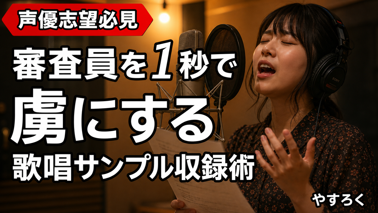 歌唱サンプル収録術